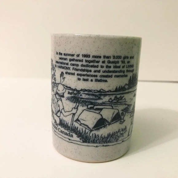 Vintage Girl Guides of Canada Mugs 1993  Guelph International Capilano - Picture 3 of 13
